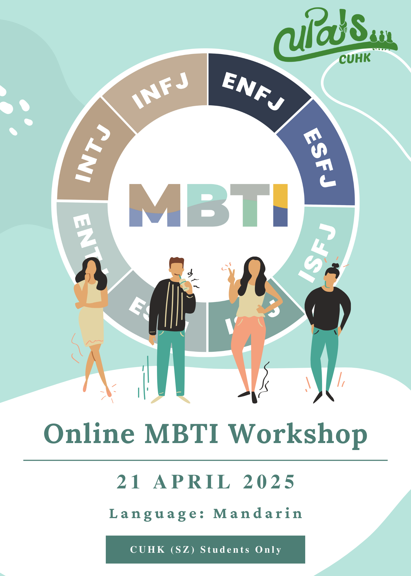 uPals Wellness Ambassadors – Online MBTI Workshop