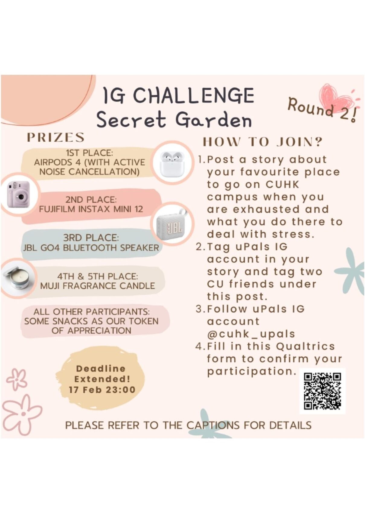 uPals – IG Challenge Secret Garden